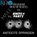 Swedish House Mafia vs. Knife Party vs. Makj - Antidote Springen
