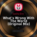 Sasha Env - What\'s Wrong With The World (Original Mix)