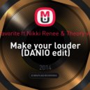 DJ MEG Vs. DJ Favorite Feat.Nikki Renee & Theory Vs.DJ Kharitonov - Make Your Louder (DANIO edit)