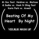 M-3ox feat. Heidrun vs.Matisse & Sadk vs.Hook N Sling feat Karin Park vs.Axwell - Beating Of My Heart By Night (Verjilio mash up)