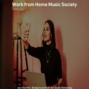 Work from Home Music Society - Backdrop for Working from Home ()